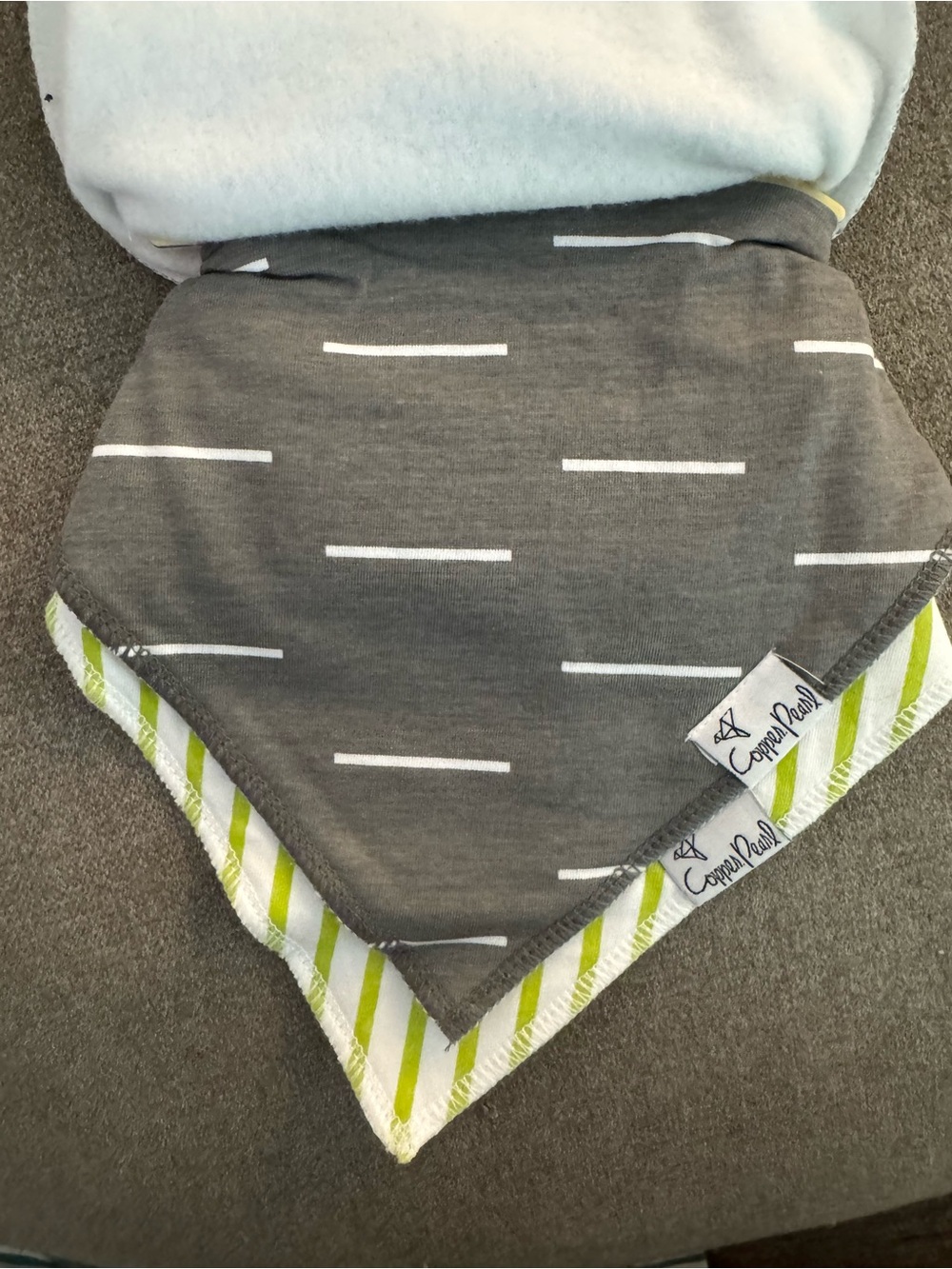 NWT Copper Pearl Kai Baby Bandana Bibs 4 Pack- Whale Ocean Waves - Picture 3 of 5